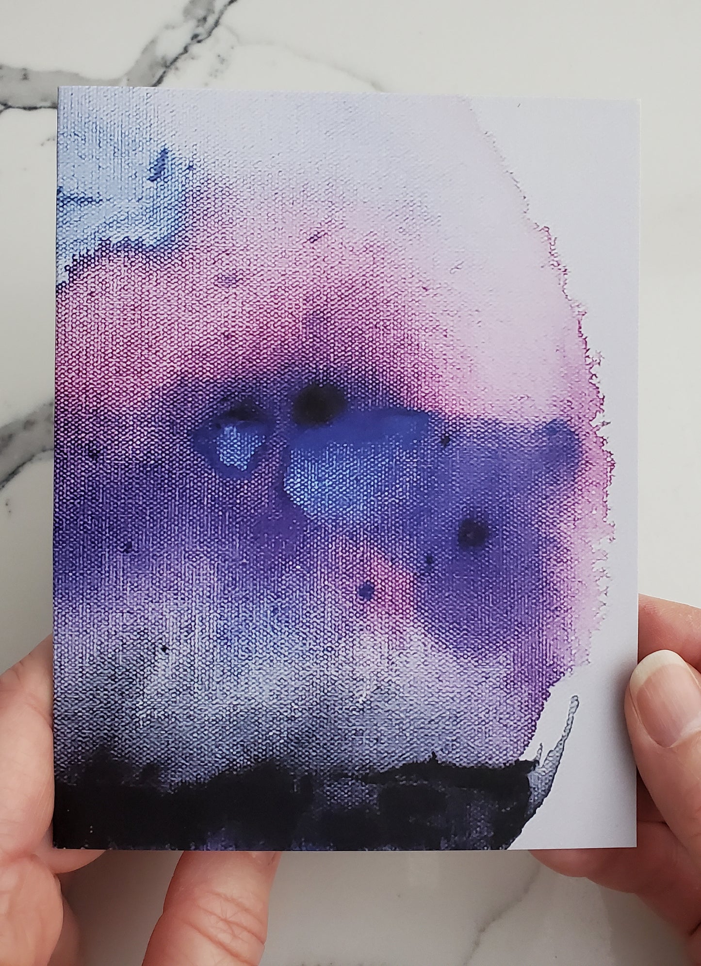 Purple Planet Card