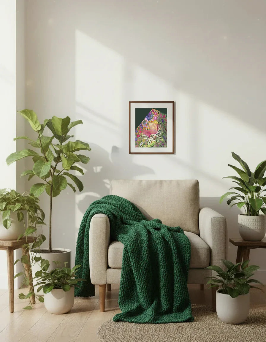 "Lost in the Garden" Signed Art Print - GABRIALICE