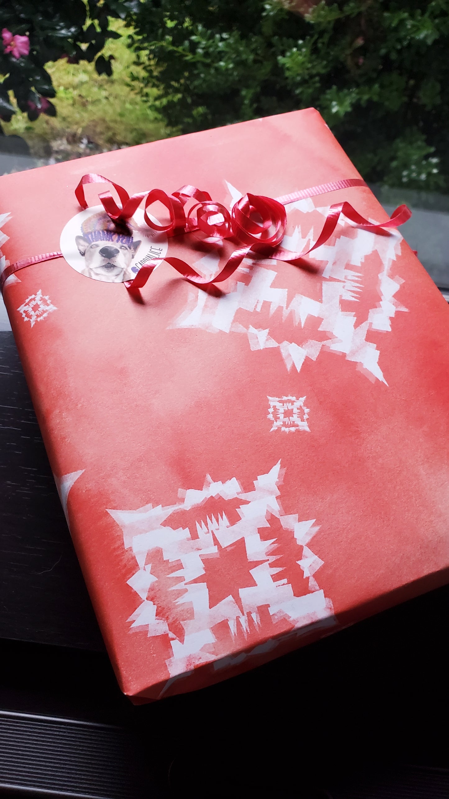 Snowflake Wrapping Paper