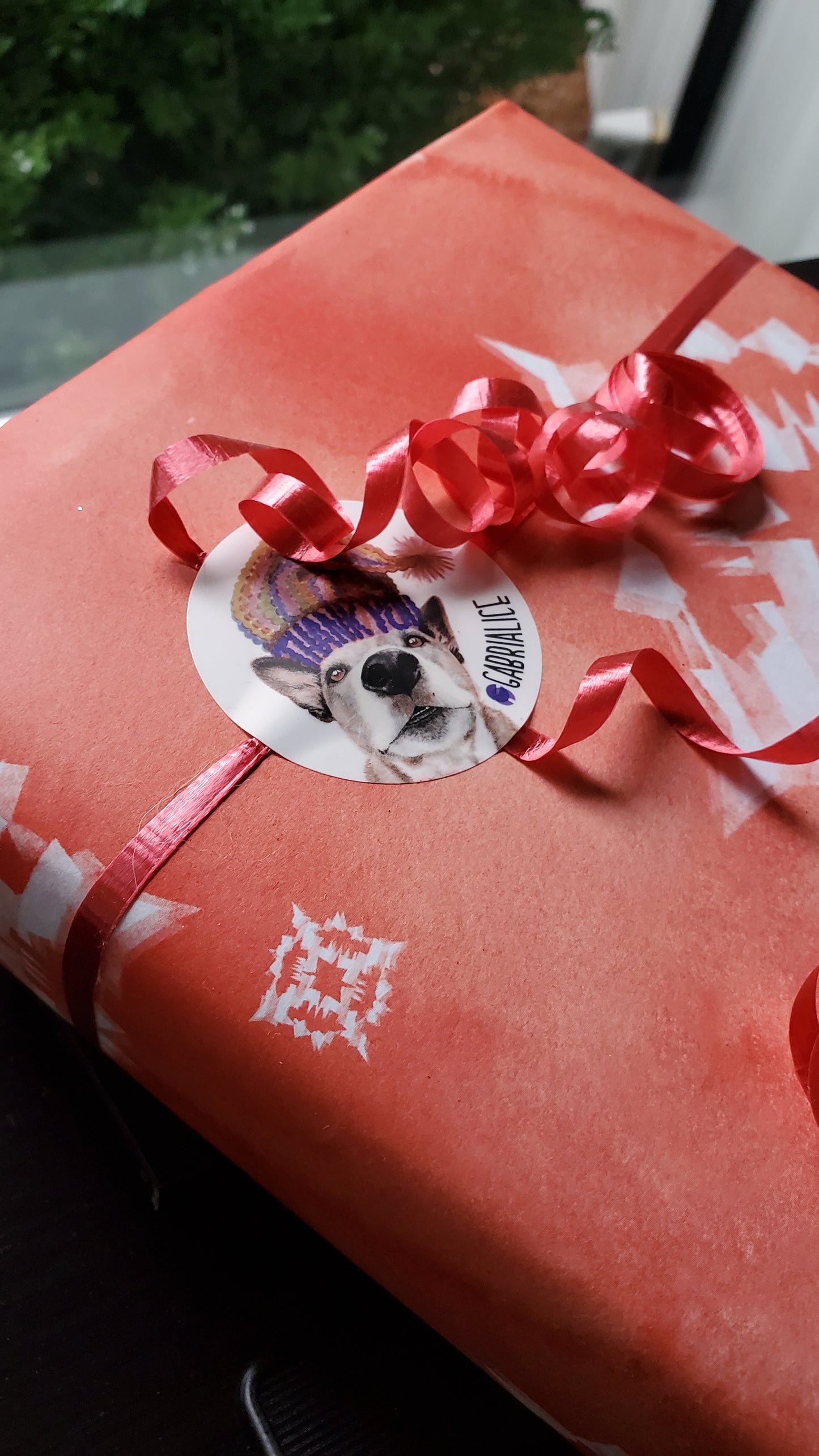 Snowflake Wrapping Paper