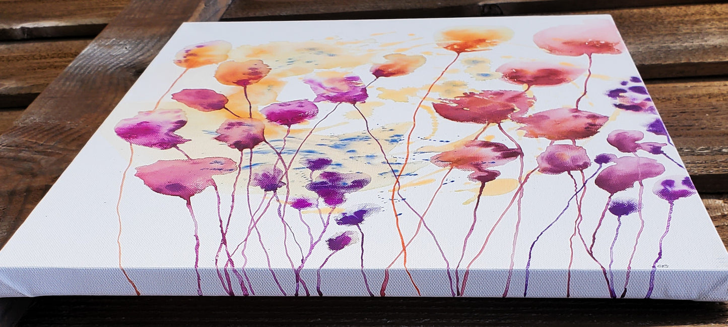 Maroon Fifteen Original, 17x21