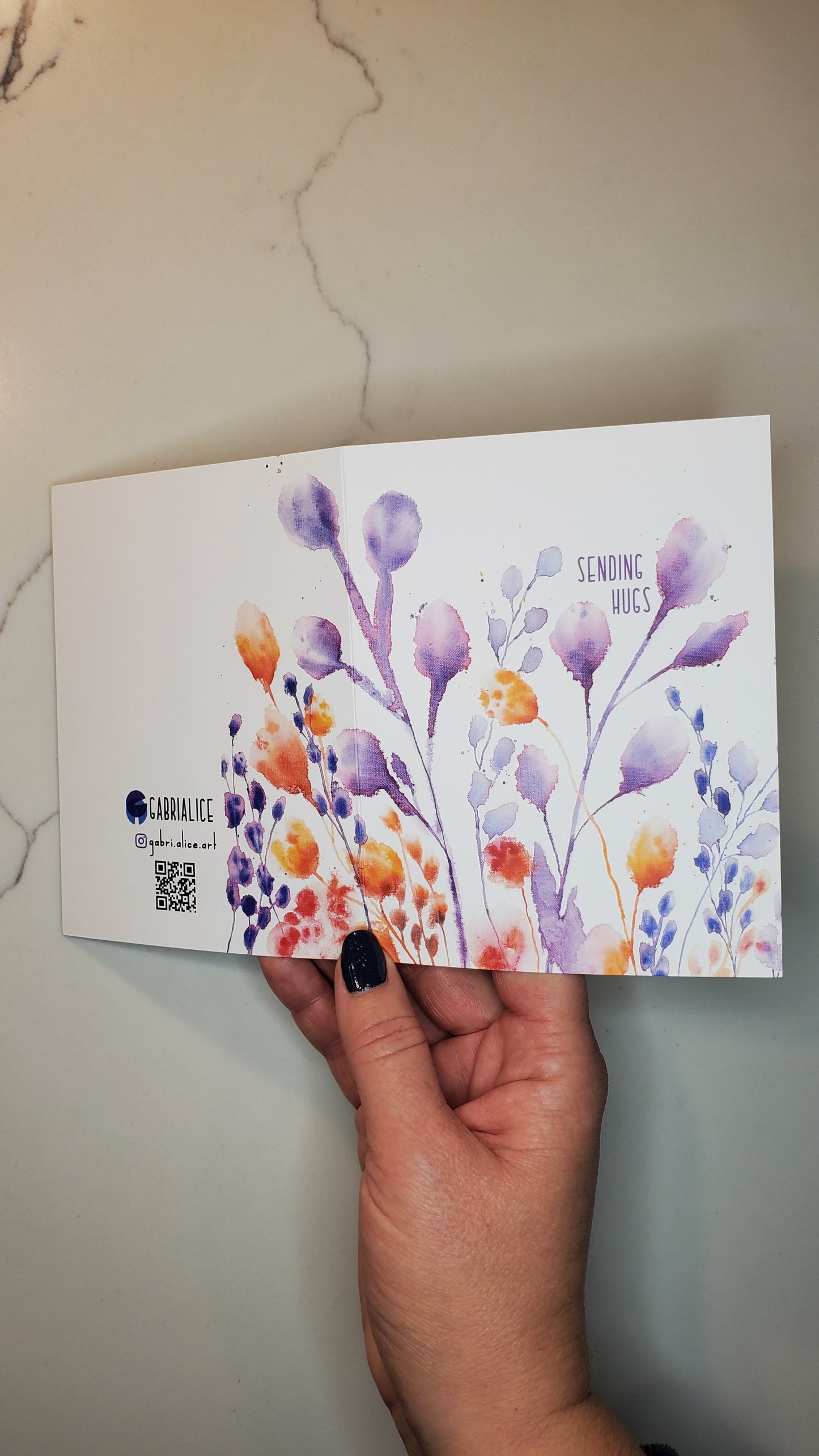 Sending Hugs Card