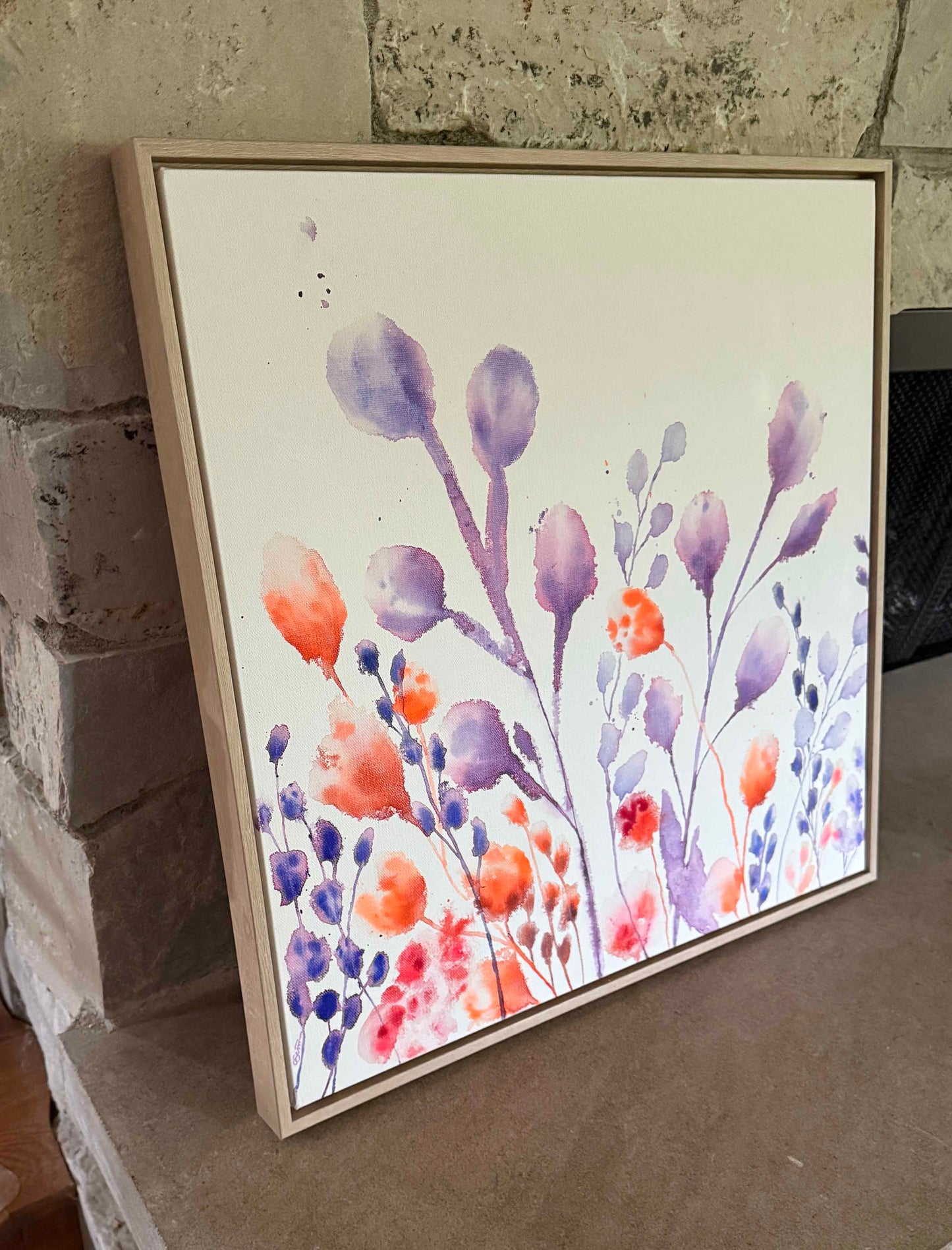 There's A Circus In My Yard Original, 21x21