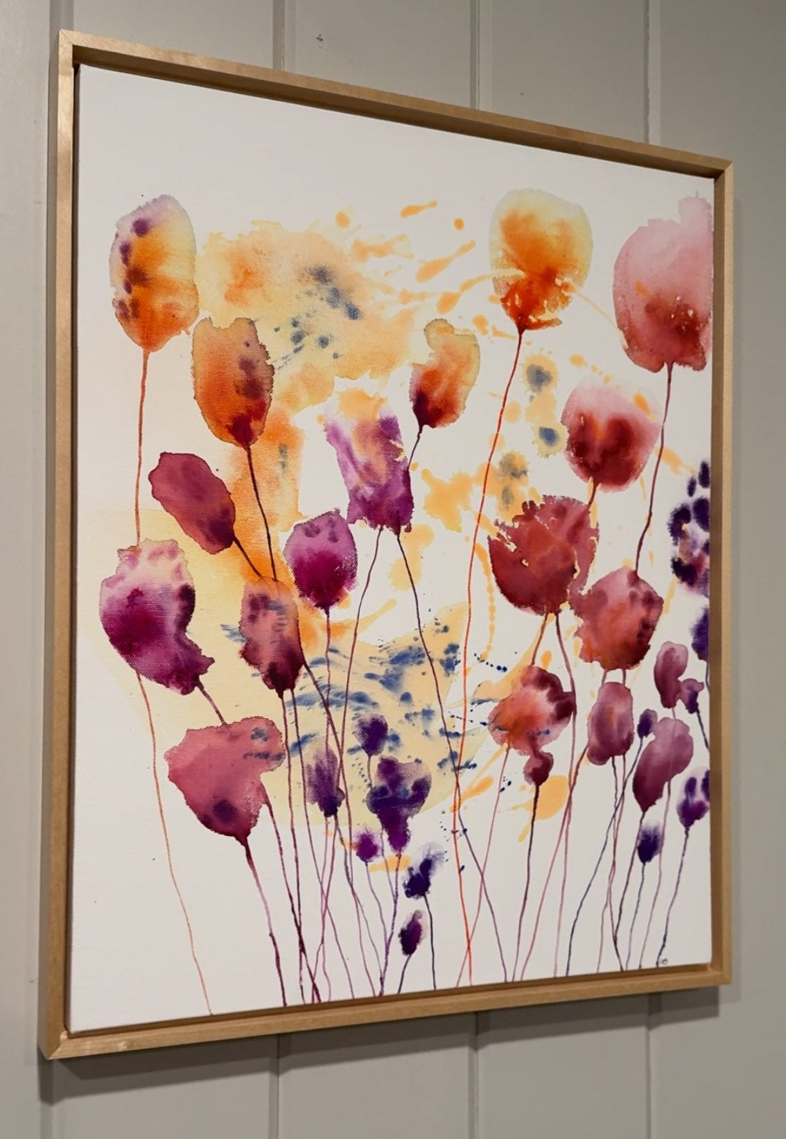 Maroon Fifteen Original, 17x21