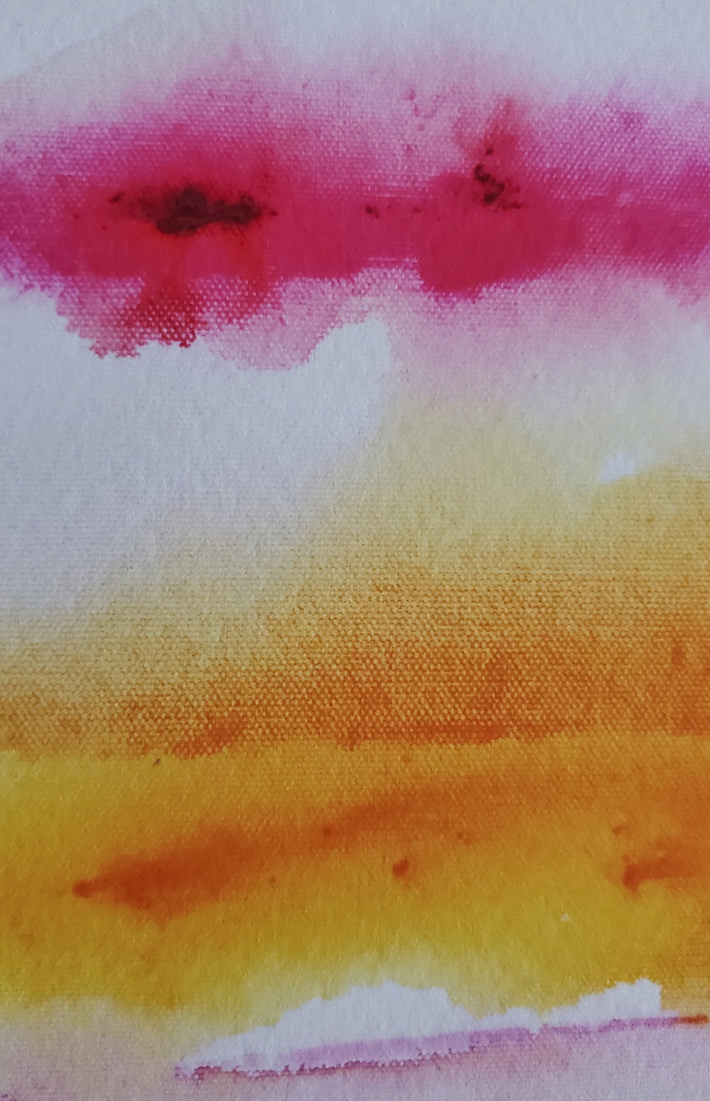 Orange Planet Print