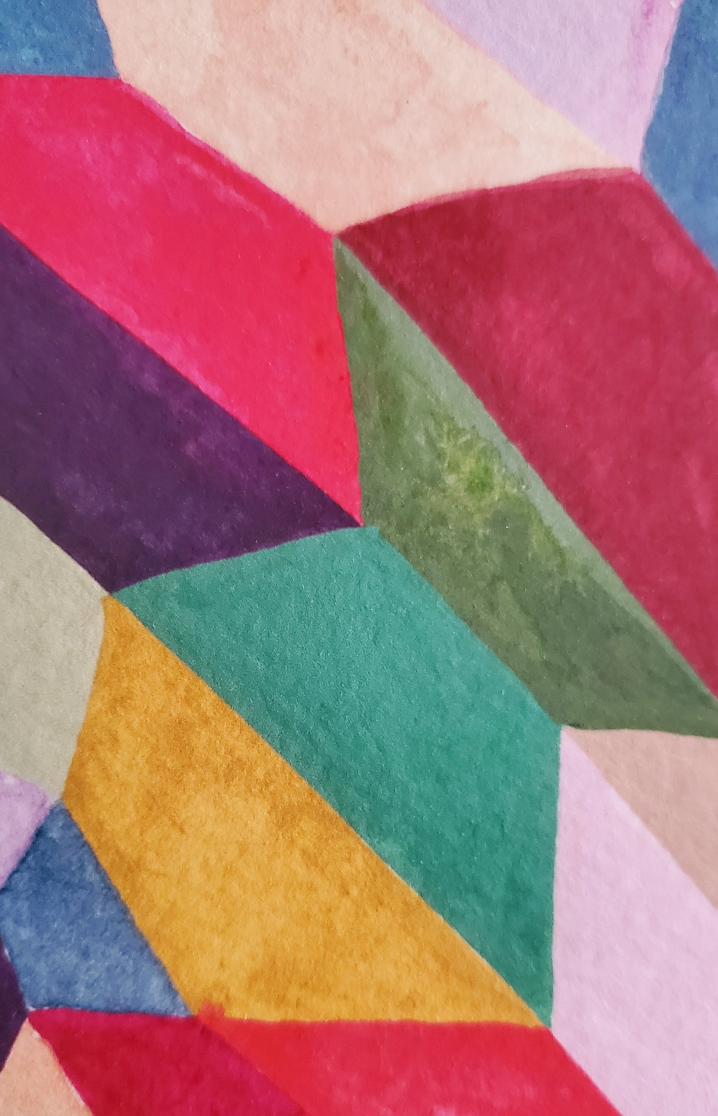 Multicolor Pattern Art Print