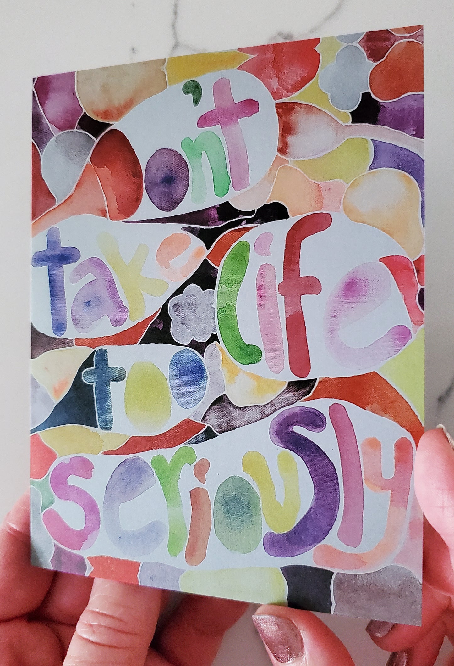 Life Seriously Card