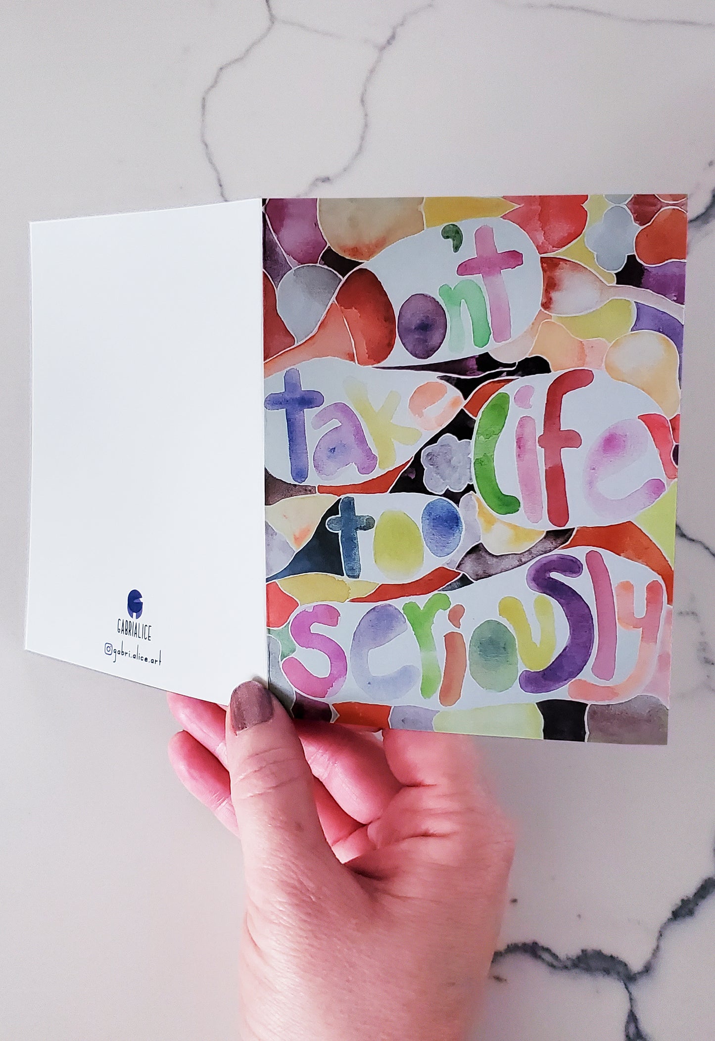 Life Seriously Card