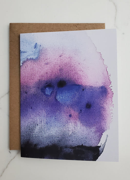 Purple Planet Card