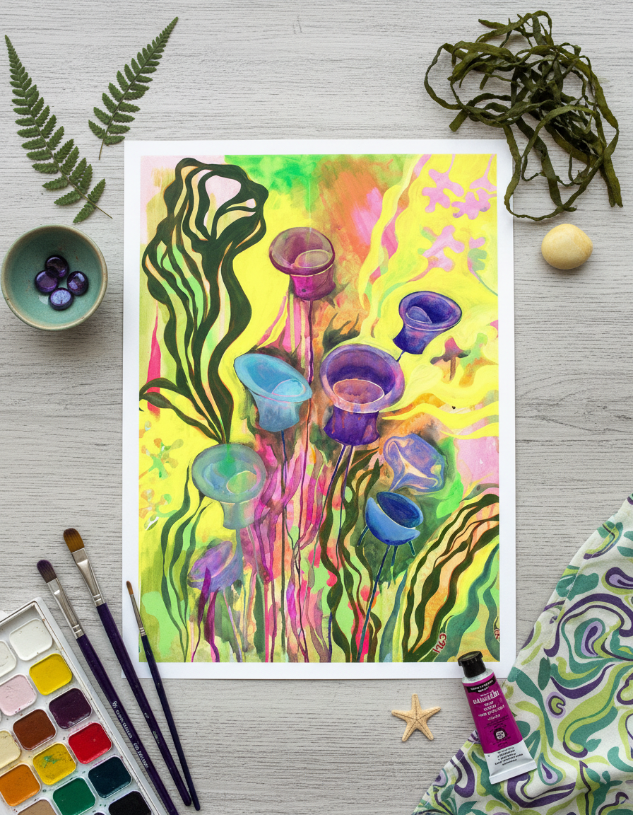 "Growing a Memory" Signed Art Print