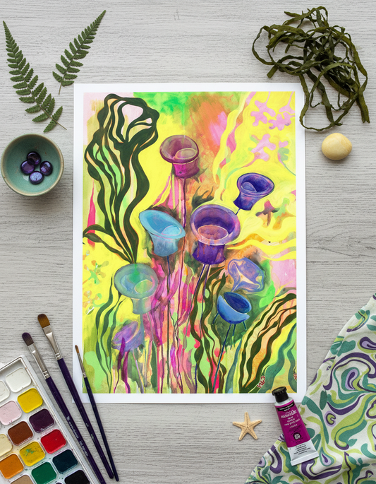 "Growing a Memory" Signed Art Print