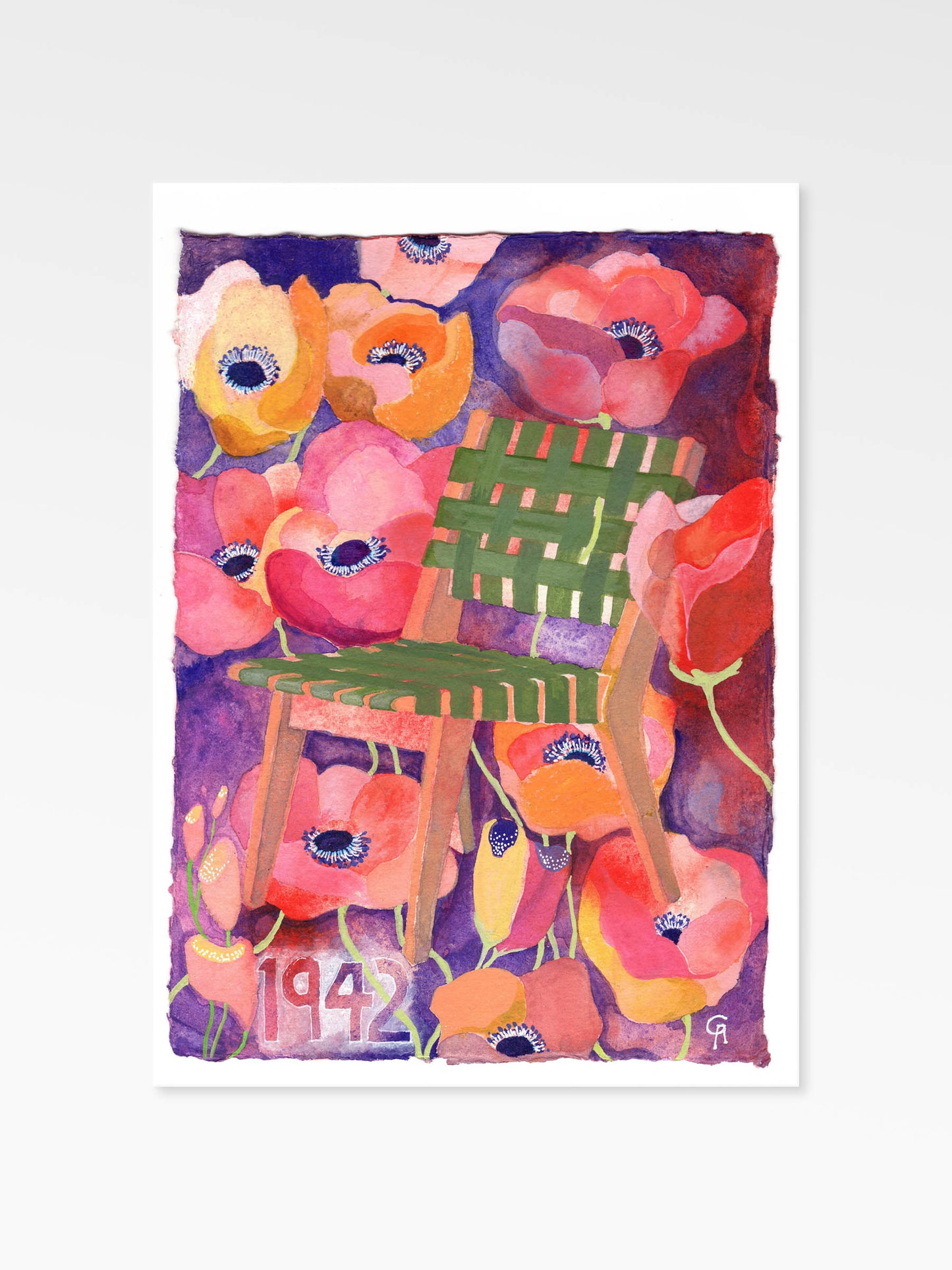 Here For You 8x10 Inch Signed Art Print