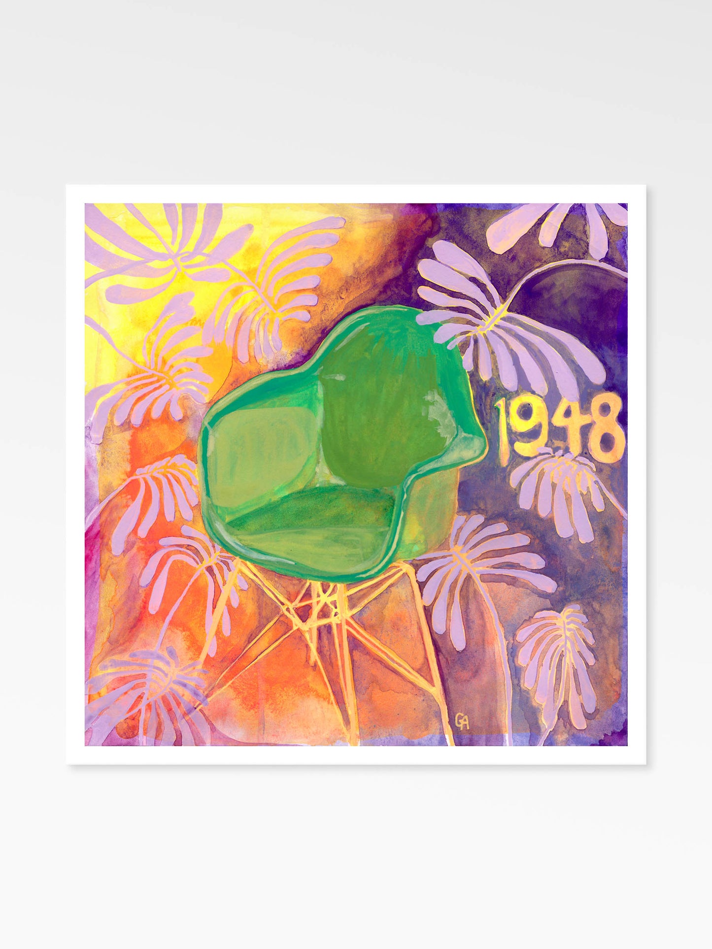 Where it all Began 8x8 Inch Signed Art Print