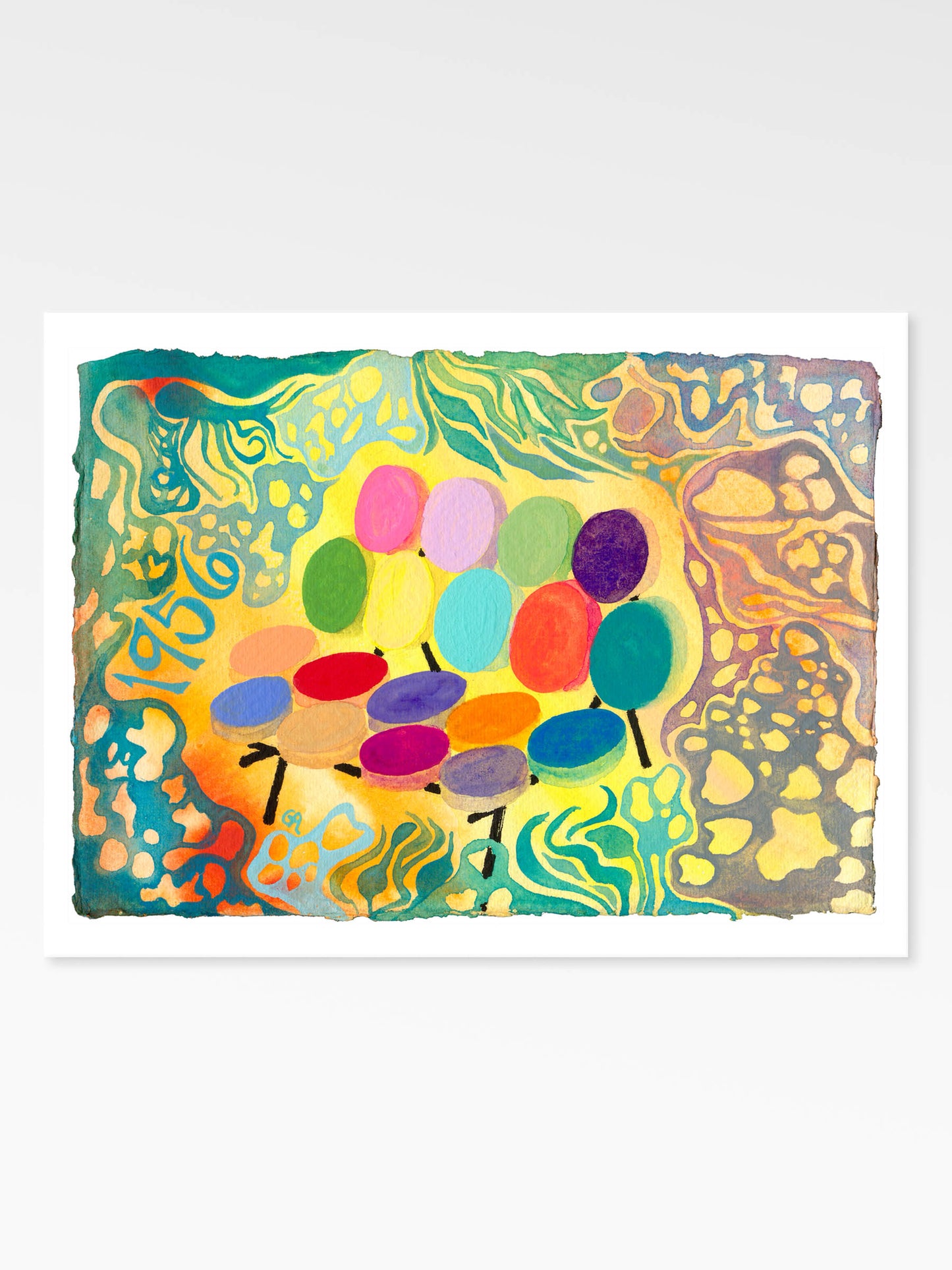 Candy Shop 10x8 Inch Signed Art Print