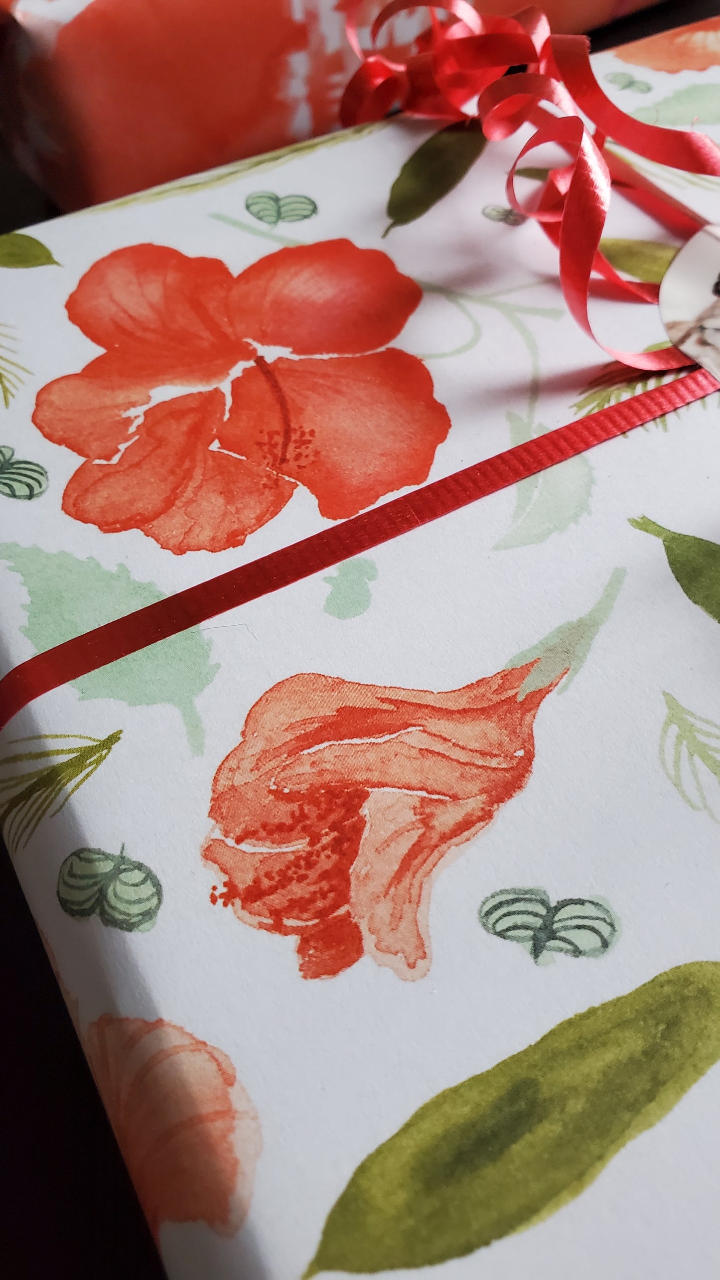 Hibiscus Wrapping Paper