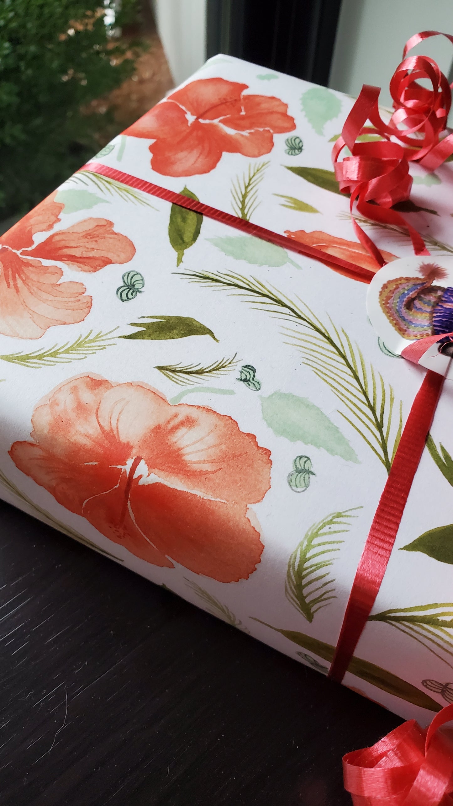 Hibiscus Wrapping Paper