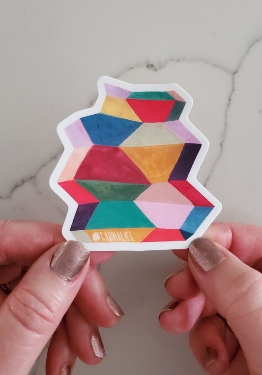 Multicolor Pattern Sticker