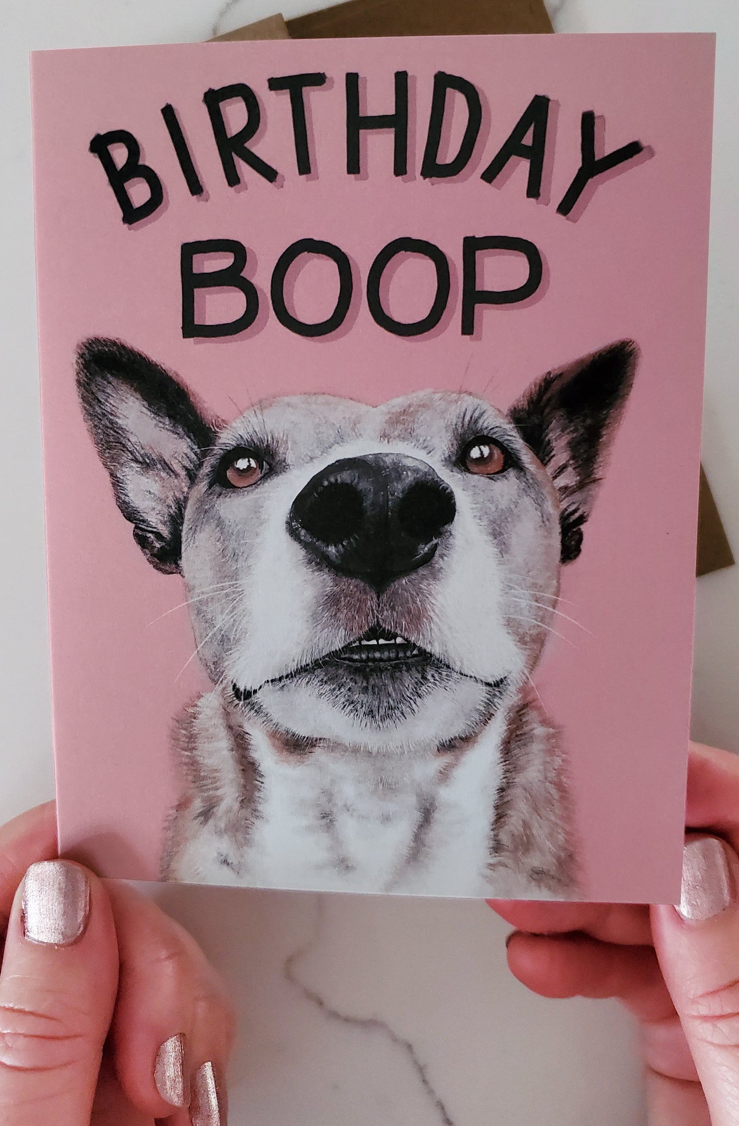 Nika Birthday Boop Card